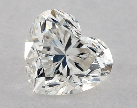 1ct Heart Cut H SI2 EX-EX GIA