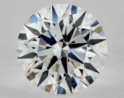 1.57ct Round Cut H VS1 EX-EX-EX GIA