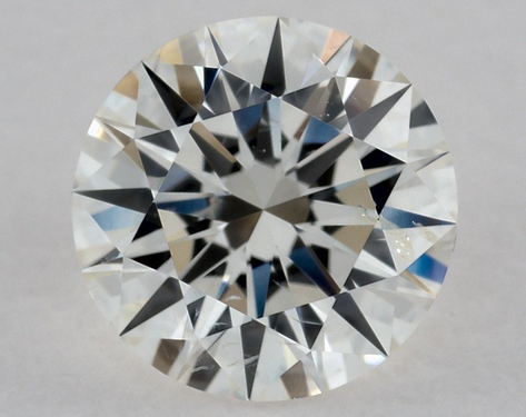 1.01ct Round Cut H SI2 EX-EX-EX GIA