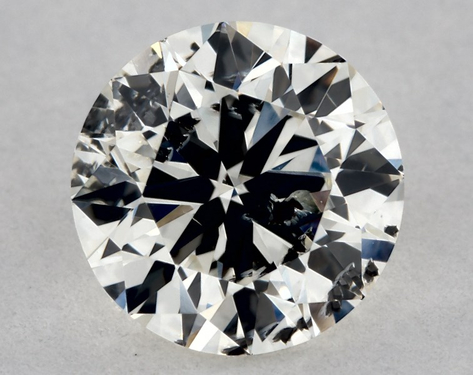 1.01ct Round Cut H I2 G-Very_Good-Very_Good GIA
