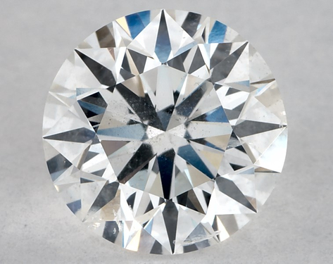1.01ct Round Cut F I1 EX-EX-EX GIA