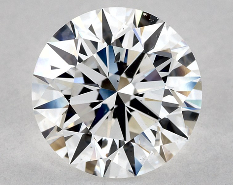 2.53ct Round Cut D SI1 EX-EX-EX GIA