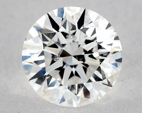 1.01ct Round Cut F I1 EX-EX-EX GIA