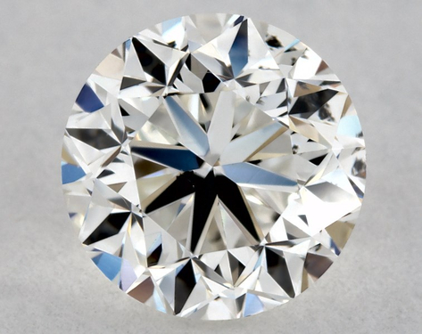 0.77ct Round Cut H SI1 EX-EX-EX GIA