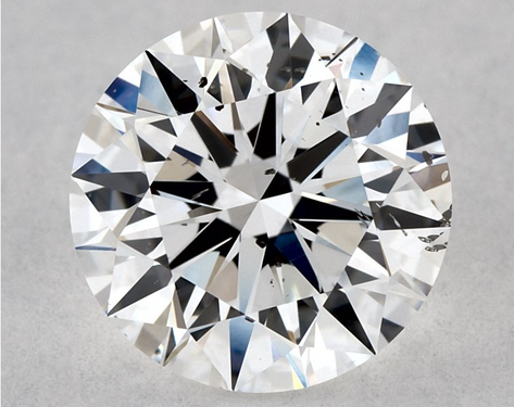 1.01ct Round Cut D SI1 EX-EX-EX GIA