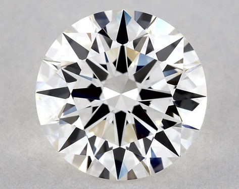 1.12ct Round Cut H IF EX-EX-EX GIA