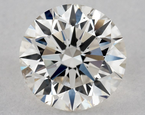 0.7ct Round Cut I SI1 Very_Good-EX-EX GIA