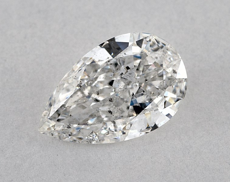 1ct Pear Cut E I1 Very_Good-Very_Good GIA