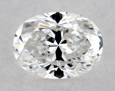0.72ct Oval Cut D VS2 Very_Good-Very_Good GIA