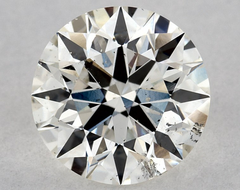 1ct Round Cut I SI1 EX-EX-EX GIA