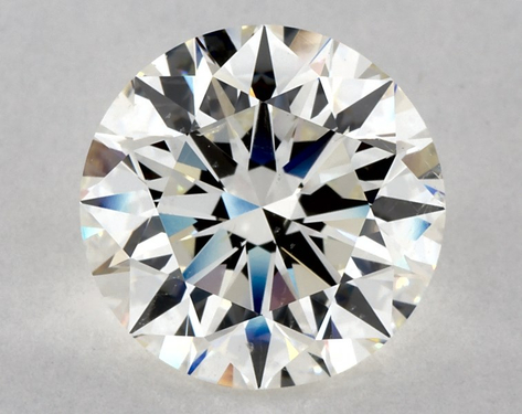 4.12ct Round Cut J SI1 EX-EX-EX GIA