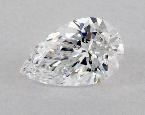 1.02ct Pear Cut D VS2 EX-G GIA