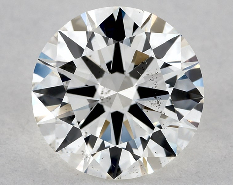 1.03ct Round Cut H SI1 EX-EX-EX GIA