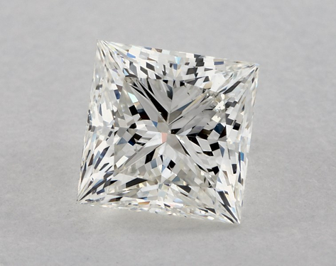 2.6ct Princess Cut H SI1 Very_Good-Very_Good GIA