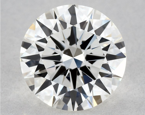 0.71ct Round Cut H VVS1 EX-EX-EX GIA