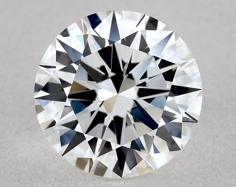 1.1ct Round Cut F VS1 EX-EX-EX GIA