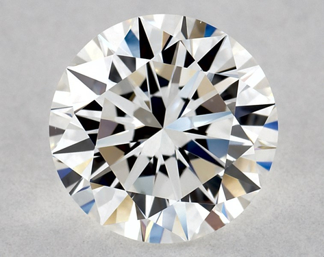 1ct Round Cut F VVS2 EX-EX-EX GIA