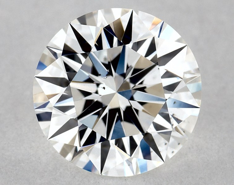 1.03ct Round Cut E VS2 EX-EX-EX GIA