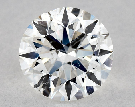 0.96ct Round Cut F SI2 EX-Very_Good-Very_Good GIA