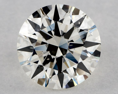 2.01ct Round Cut J SI1 EX-EX-EX GIA