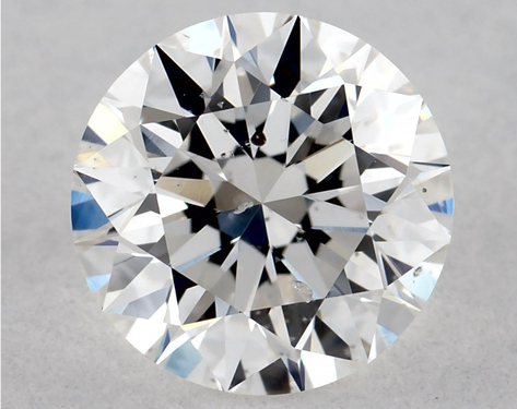 0.7ct Round Cut E SI2 EX-EX-EX GIA