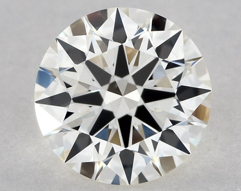 0.83ct Round Cut J IF EX-EX-EX GIA