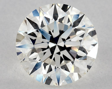 2.5ct Round Cut F SI1 EX-EX-EX GIA