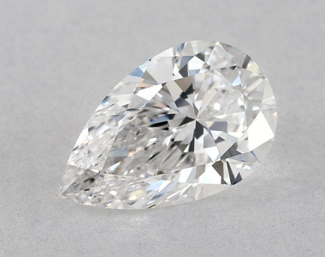 0.73ct Pear Cut D VVS2 EX-Very_Good GIA