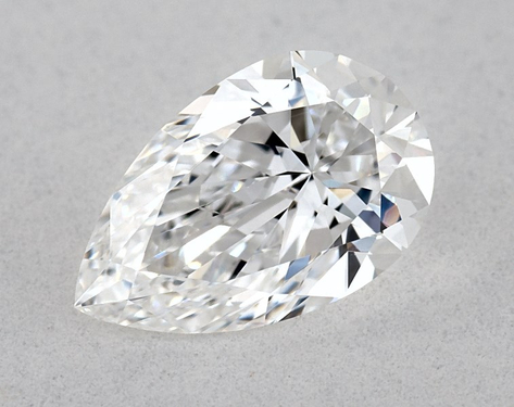 0.81ct Pear Cut D VS2 EX-Very_Good GIA