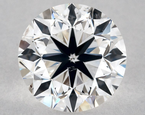 0.9ct Round Cut E SI1 Very_Good-EX-Very_Good GIA