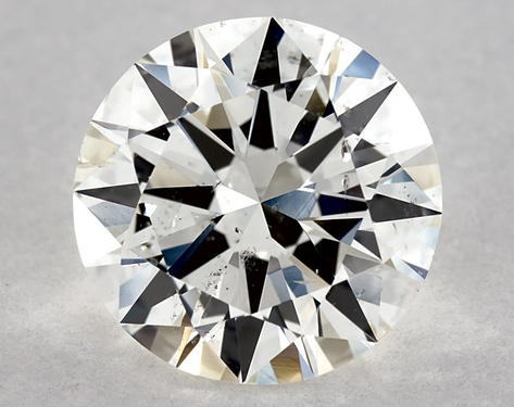 1.99ct Round Cut I SI1 EX-EX-EX GIA