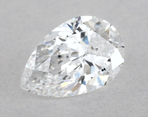 0.74ct Pear Cut D SI1 Very_Good-G GIA