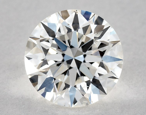 0.71ct Round Cut I I1 EX-EX-EX GIA