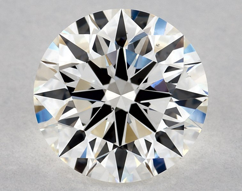 2.06ct Round Cut H VS1 EX-EX-EX GIA