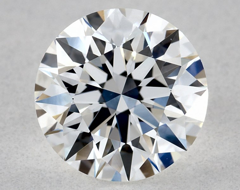 0.8ct Round Cut F VVS2 EX-EX-EX GIA