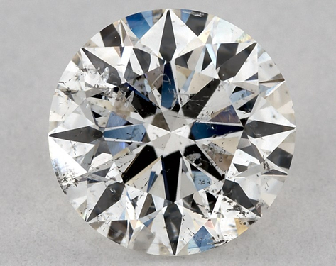 1.02ct Round Cut G I1 EX-Very_Good-EX GIA