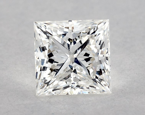 0.72ct Princess Cut F SI2 EX-Very_Good GIA