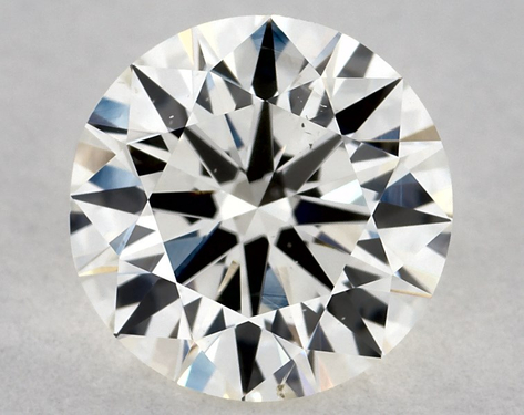 0.9ct Round Cut I SI2 EX-EX-Very_Good GIA