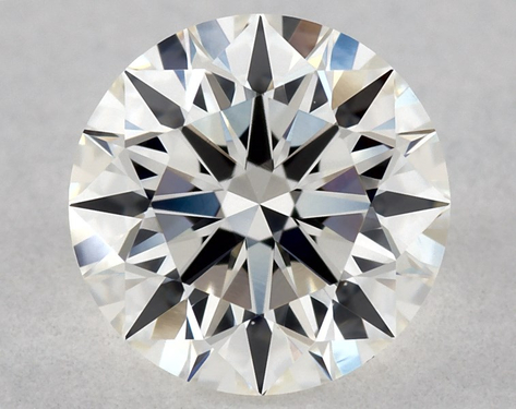 0.72ct Round Cut F VS1 EX-EX-EX GIA