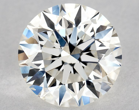 1.01ct Round Cut I SI1 EX-EX-EX GIA