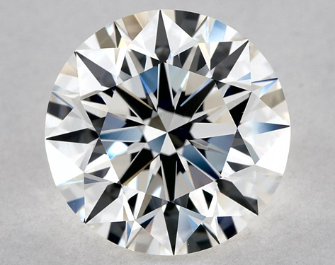 2.55ct Round Cut G IF EX-EX-EX GIA