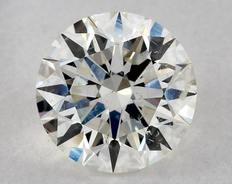 1.9ct Round Cut I SI2 EX-EX-EX GIA