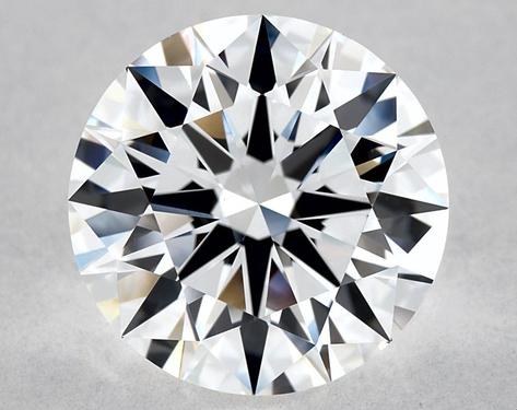 3.01ct Round Cut D VVS2 EX-EX-EX GIA
