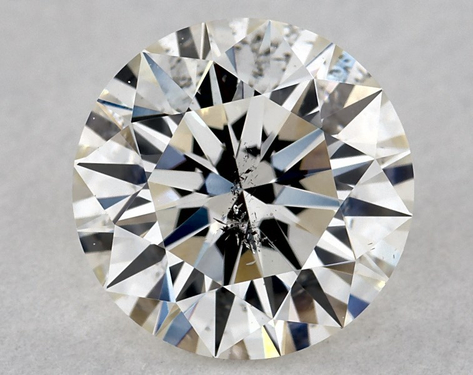 1.03ct Round Cut J SI2 Very_Good-EX-Very_Good GIA