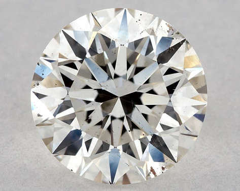 1.1ct Round Cut I SI1 EX-EX-EX GIA