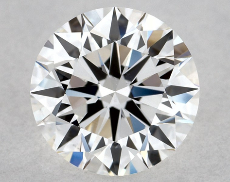 0.7ct Round Cut E VS2 EX-EX-EX GIA