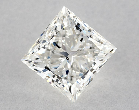 1.01ct Princess Cut G SI1 EX-G GIA