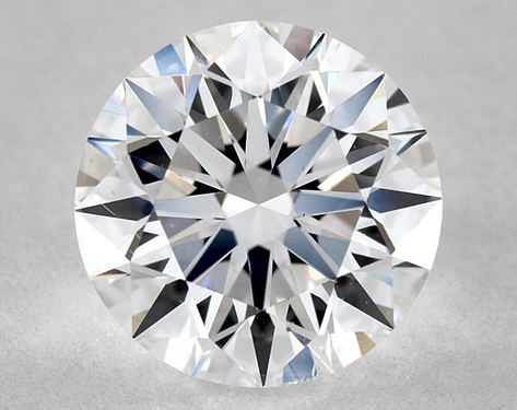 1.7ct Round Cut D SI1 EX-EX-EX GIA