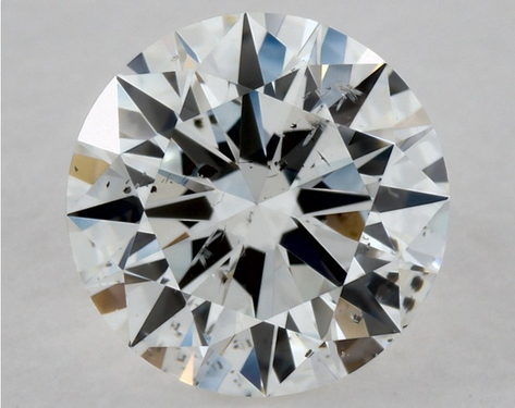 0.7ct Round Cut D SI2 EX-EX-Very_Good GIA