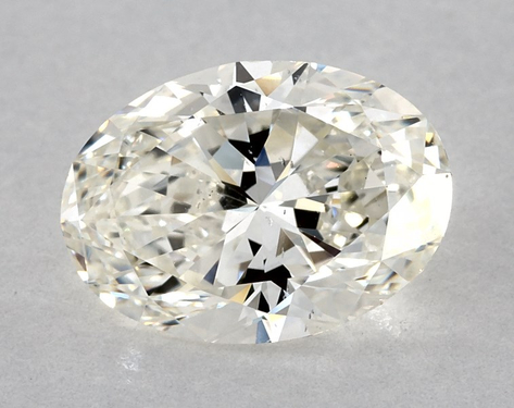 1.9ct Oval Cut J SI1 EX-G GIA
